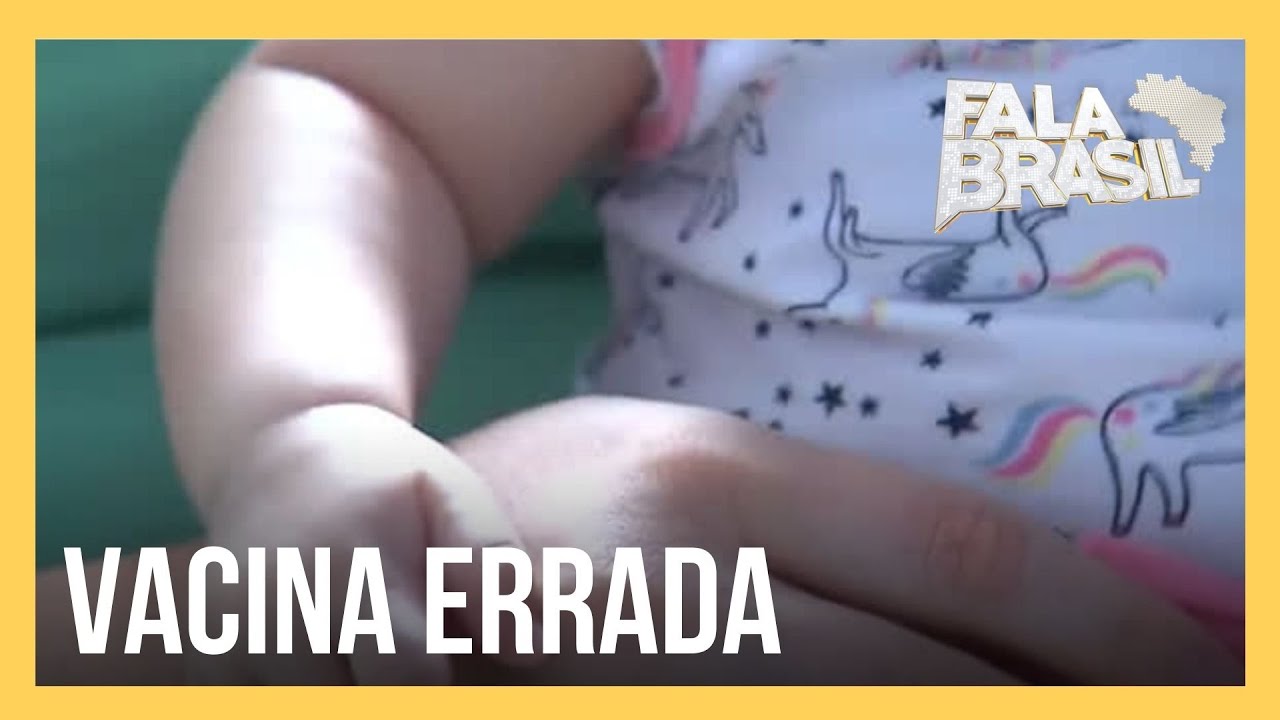 Bebê recebe por engano superdosagem de vacina contra a covid-19