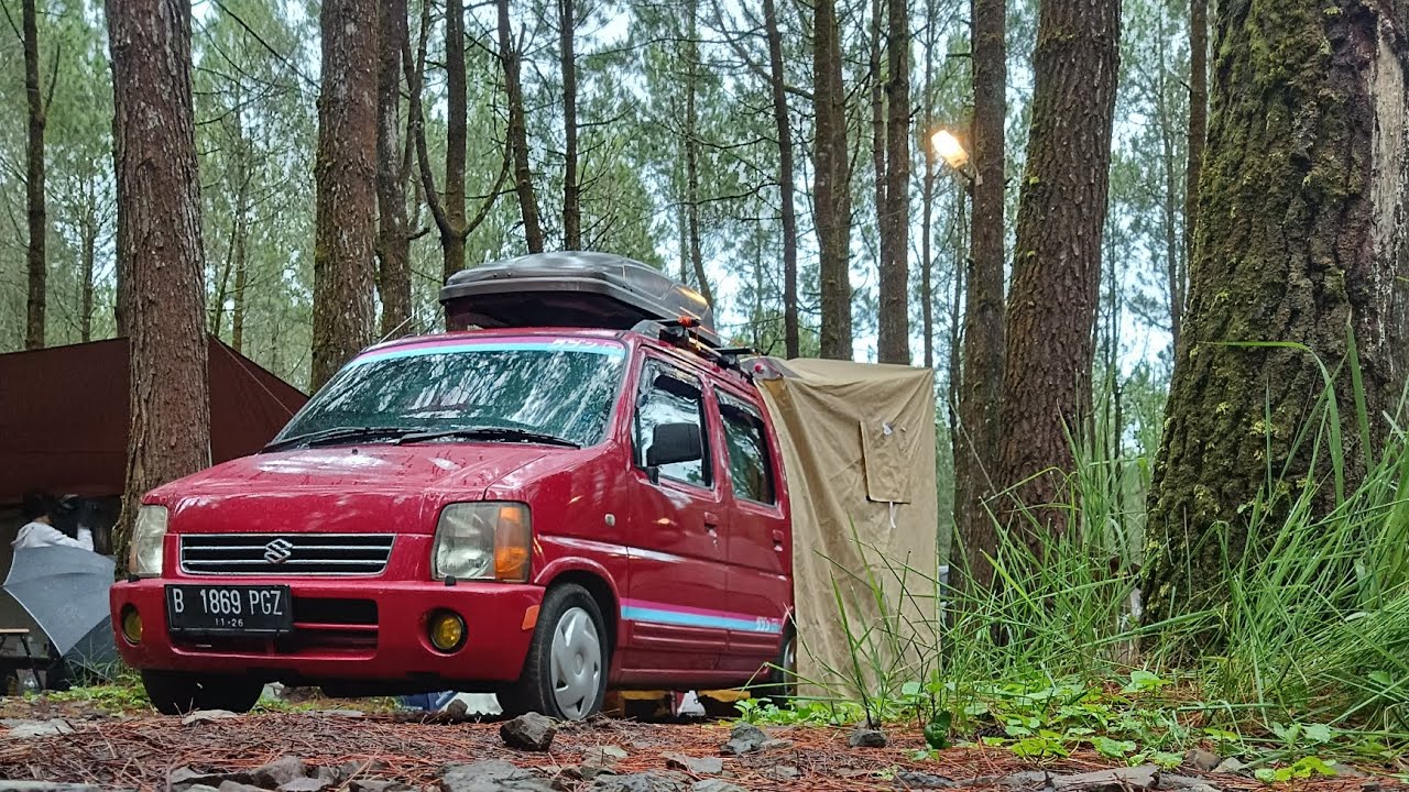 Karimun kotak mencoba ala ala campervan #karimunkotak #karko #campervan  #bandung #tangkalpinus