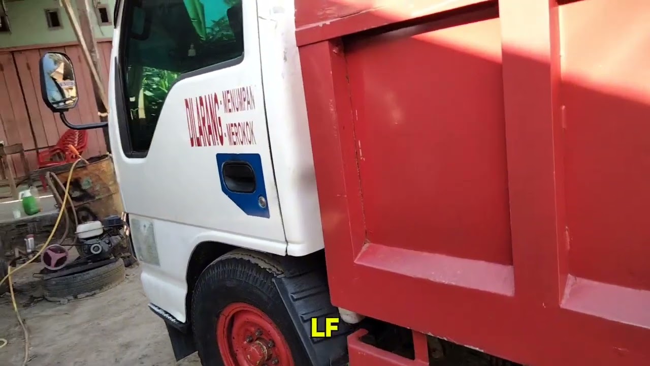 Isuzu Elf engkel tahun 2008 harga 80 juta nego