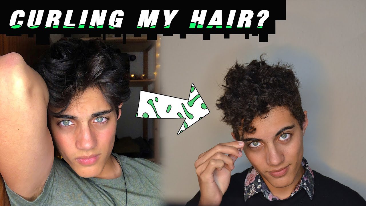 CURLING MY HAIR using nothing but rubber bands?!
