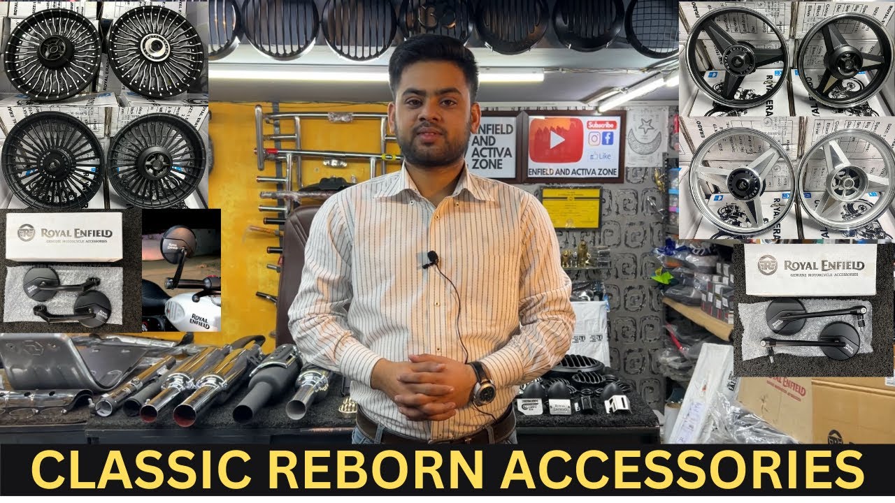 Royal Enfield Classic Reborn Accessories | Enfield & Activa Zone |