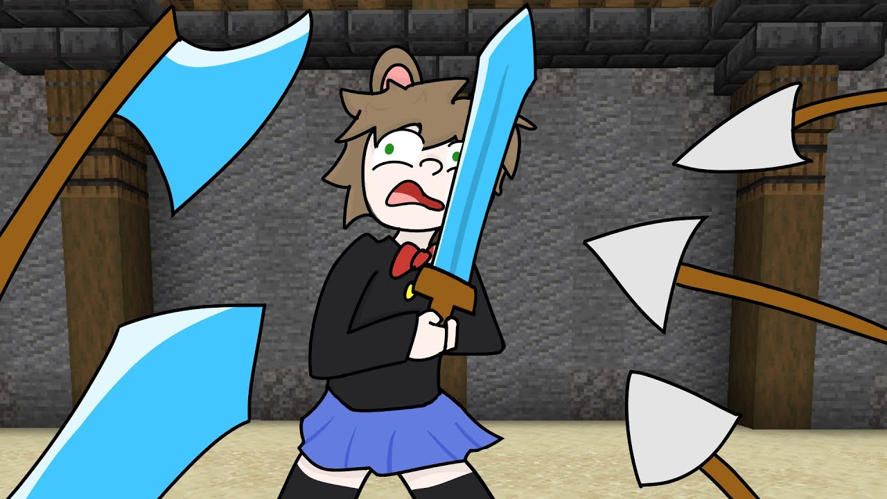 Playing PVP Minecraft for the first time