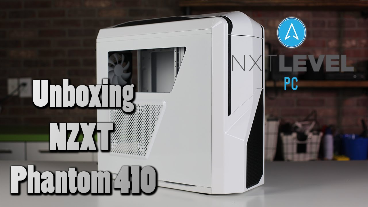 Unboxing NZXT Phantom 410 PC Case | NXT Level PC
