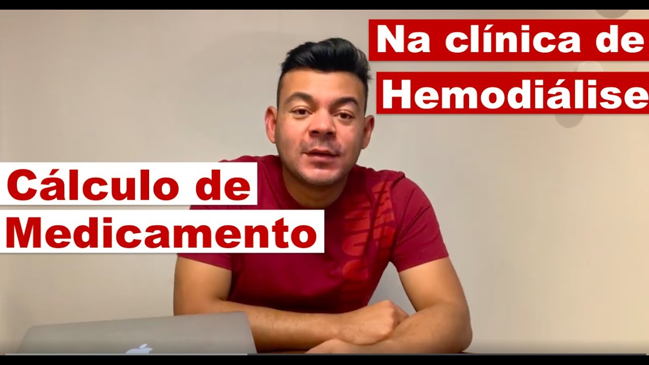 Existe cálculo de medicamento em HEMODIÁLISE?