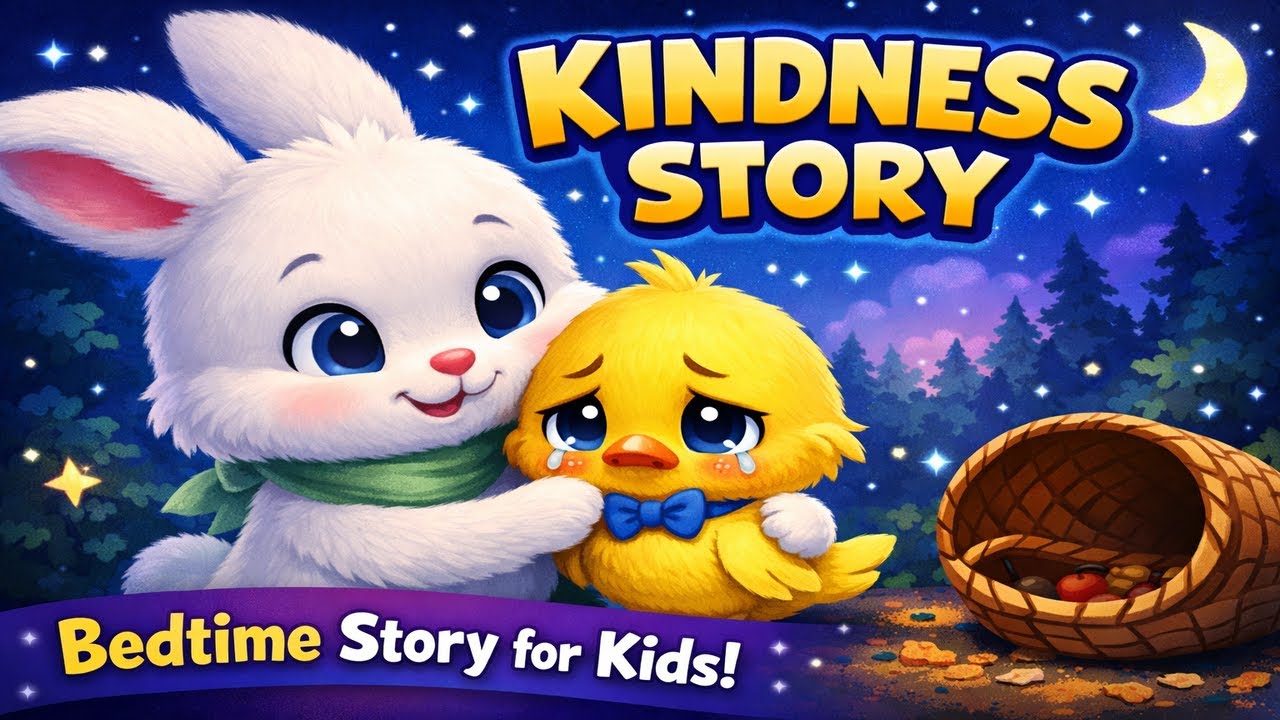 A Kind Bunny Story | Sharing and Helping Friends