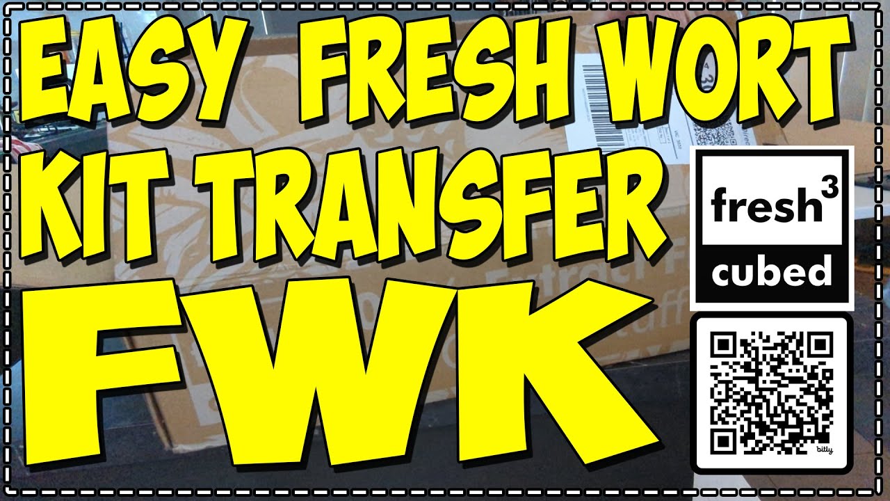 Easy Fresh Wort Kit empty - Fresh3 Cubed FWK #fwk #homebrewing #homebrew #fermzilla