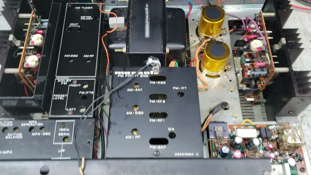 marantz 2240B restoration and recap | Adam's Electronics