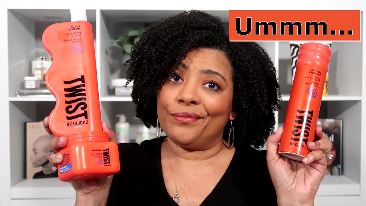 TWIST by OUIDAD Ultimate Moisture Line // Demo & Review // NaturalRaeRae