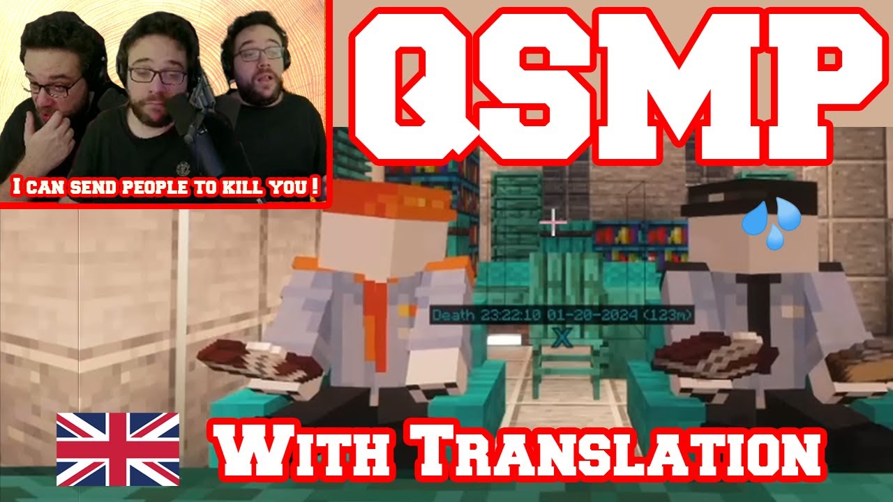 QSMP Antoine puts pressure on prison guards after a blunder on Pomme (DAY 2)