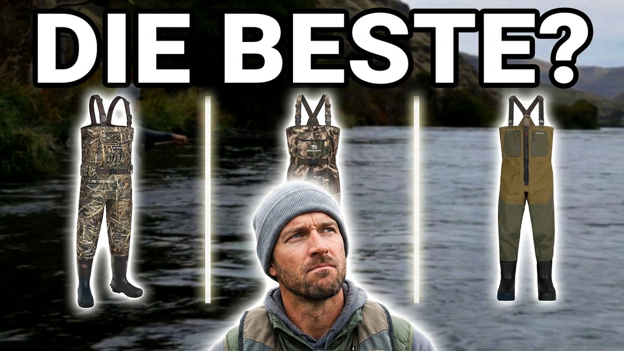 Wathosen im Test & Vergleich: Bassdash vs. Tidewe vs. Simms – Welche ist die Beste?