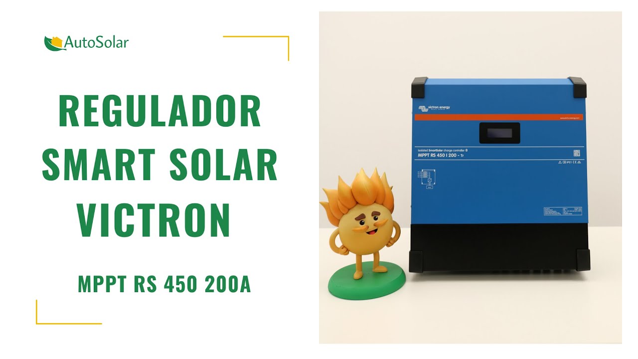Regulador Victron Energy SmartSolar | MPPT RS 450V 200A