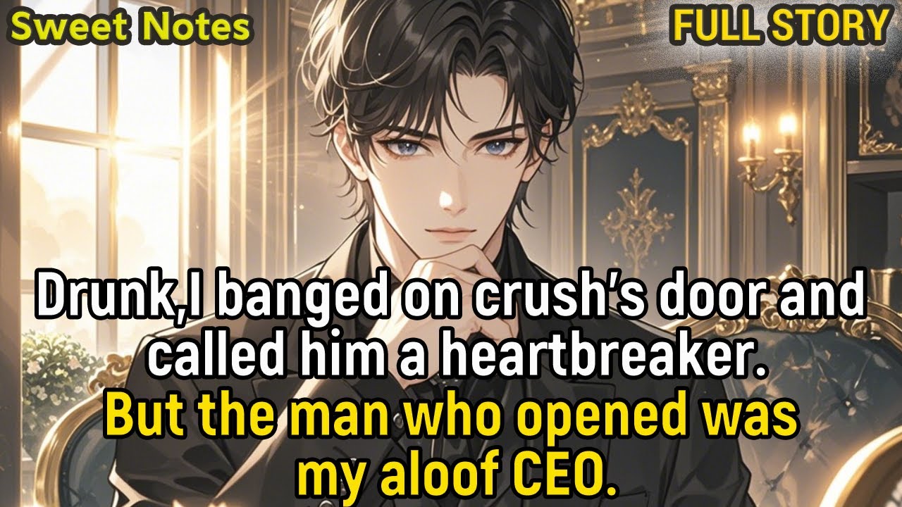 Drunk,I banged on crush's door and called him a heartbreaker.But the man who opened was my aloof CEO