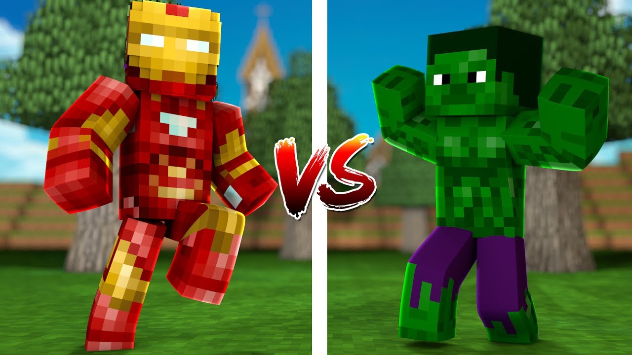 IRON MAN SET VS HULK SET !
