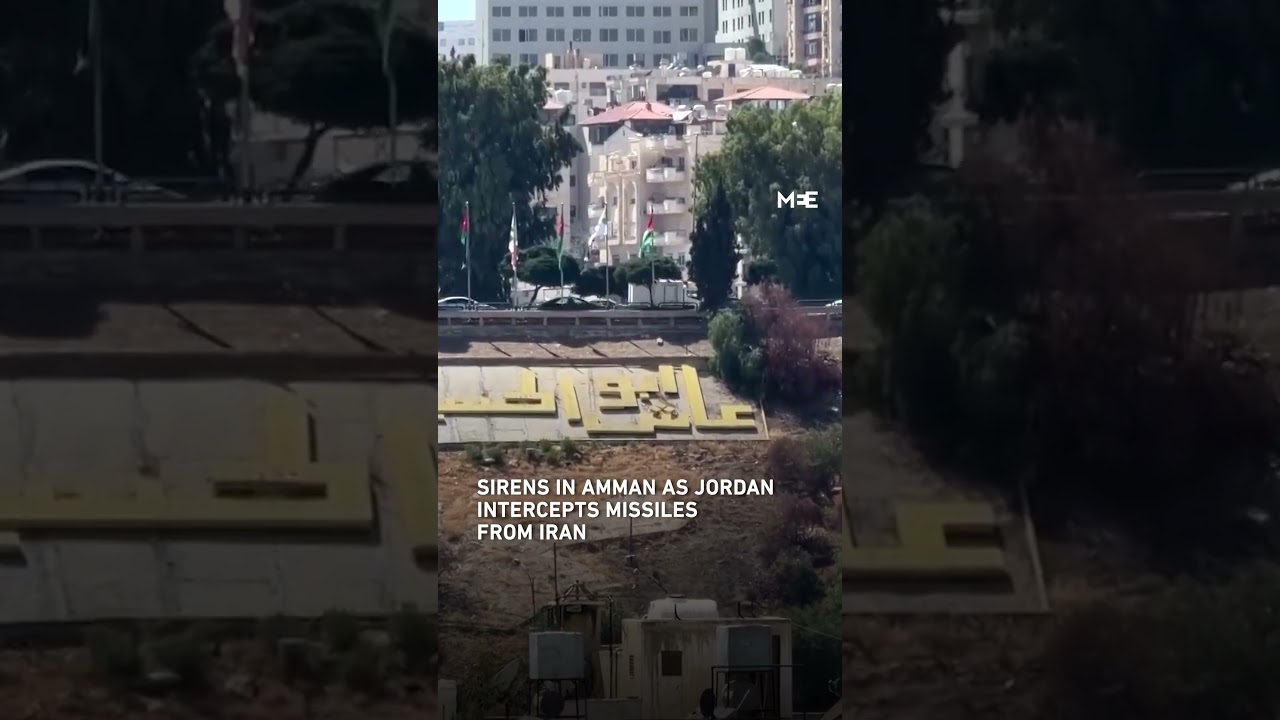 Jordan intercepts missiles from Iran
