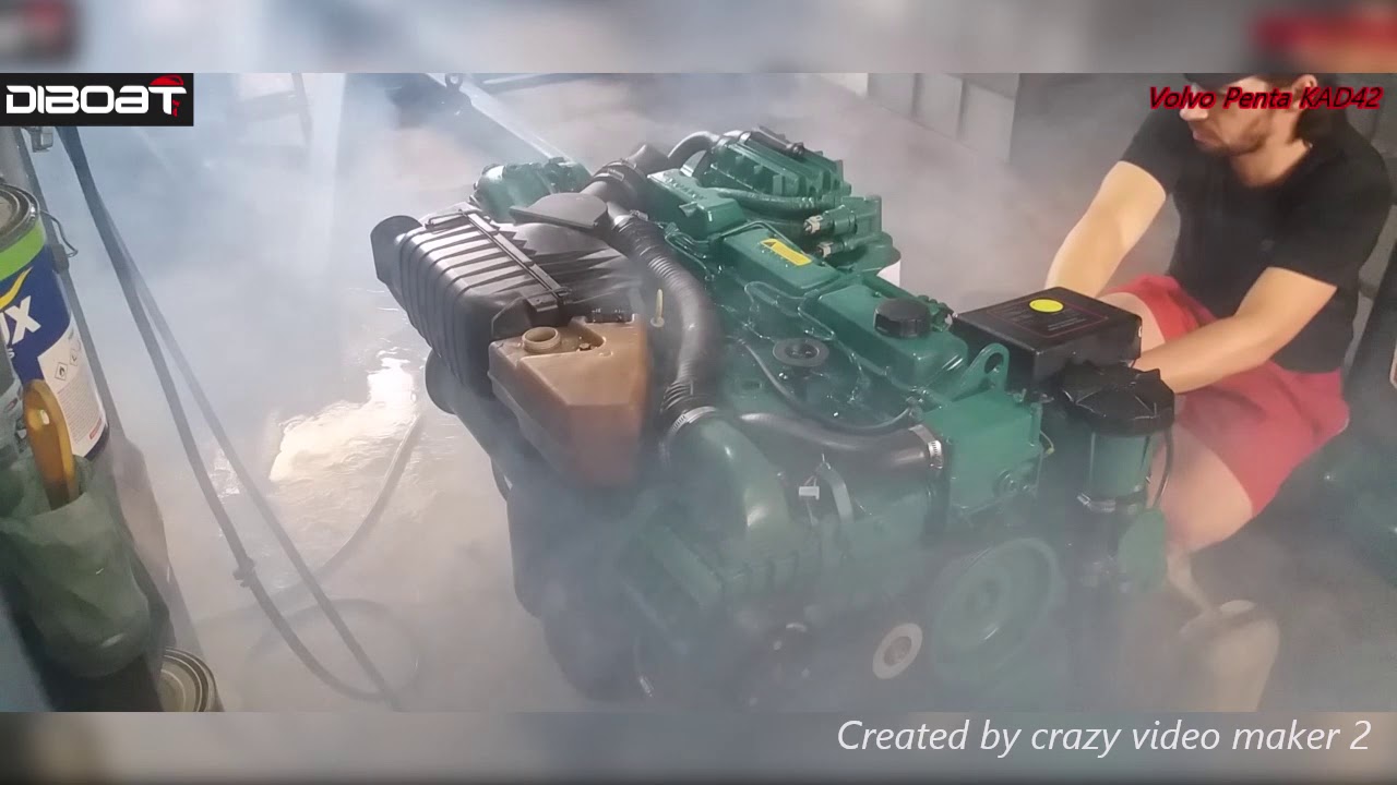 Volvo Penta KAD 42 Duodrop - Retificado pela  Diboat Mecânica Náutica