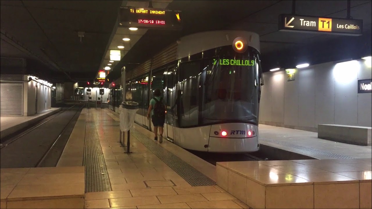 Trams at MARSEILLE NOAILLES