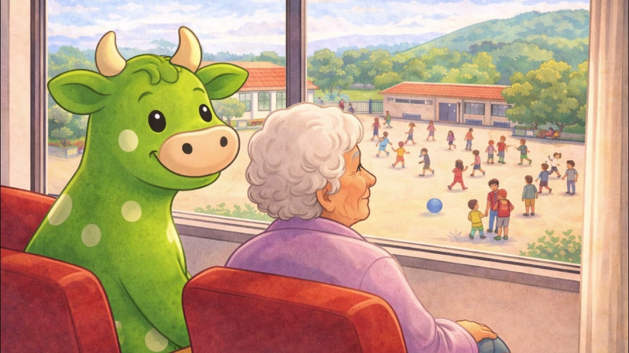 Histoire 13 : Vache-Verte écoute les voix d’autrefois