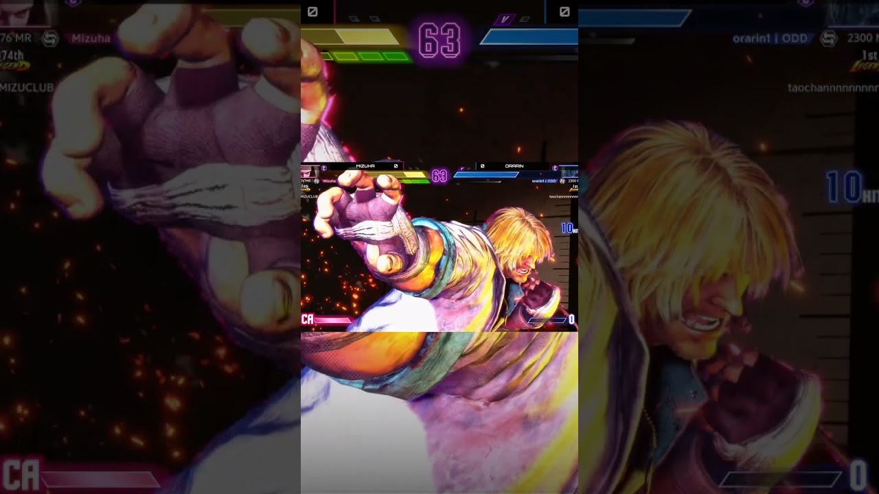 スト6✨ハイライト✨おらりん（ケン）ストリートファイター6