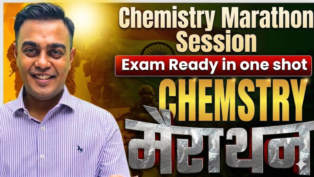 Chemistry Crash Course 🚀 One Shot for All Competitive Exams #upsc