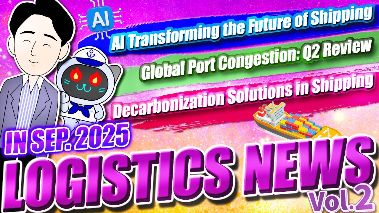 Logistics News in September, 2025 Vol.2. Explained AI in Shipping Industry, Port Congestion and more