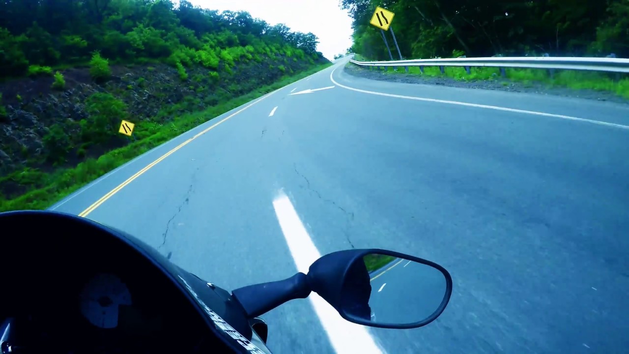 no talk just ride, ride on a new mountain