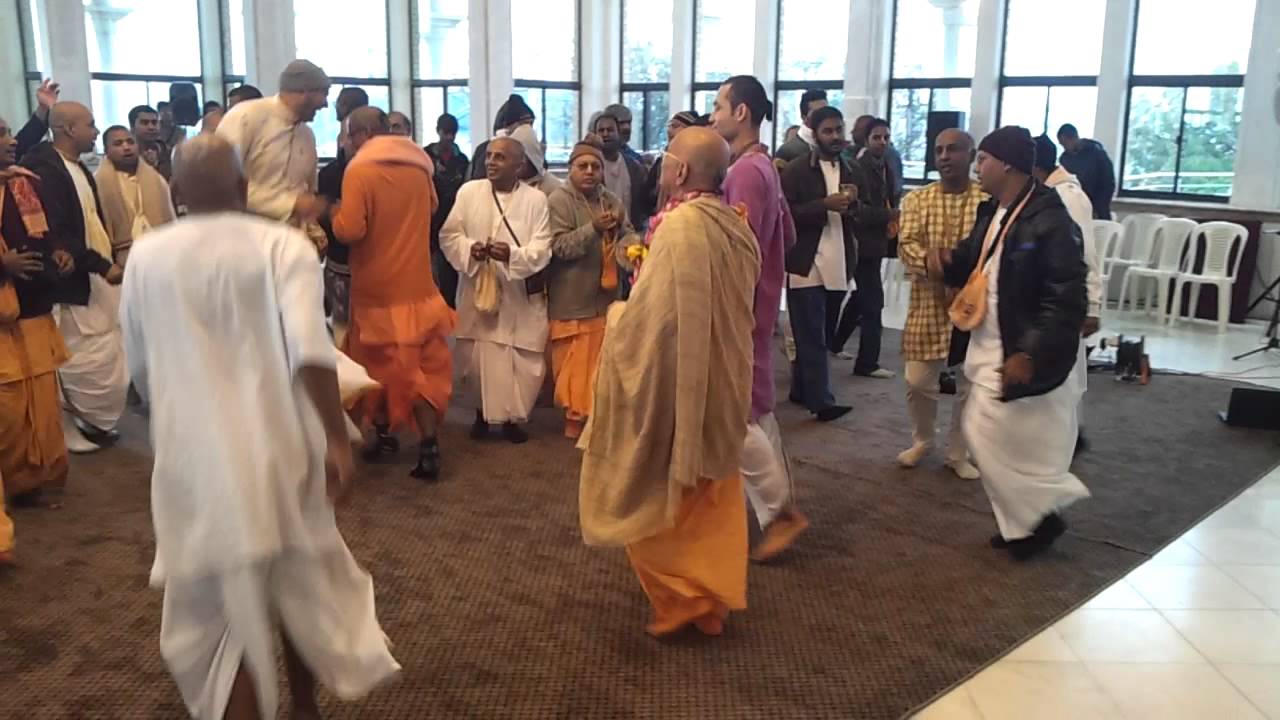 Durban ISKCON temple. HH BHAKTI CHARU SWAMI. 15/9/