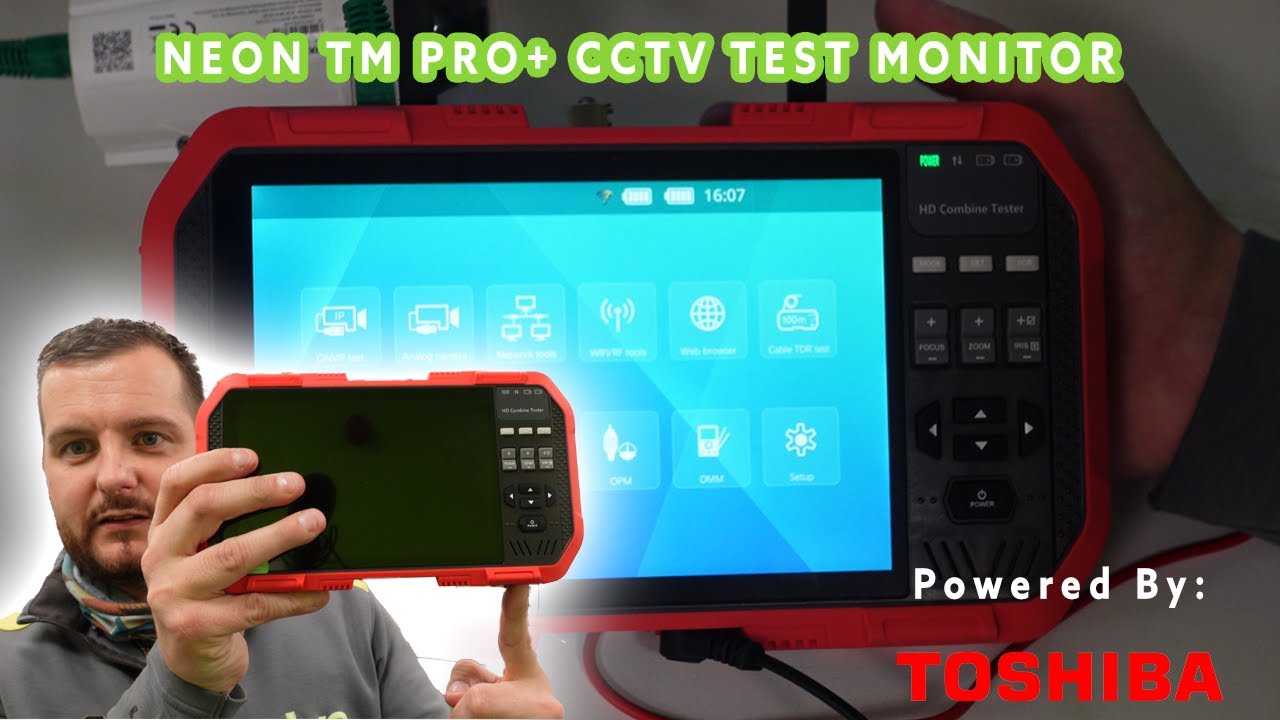 NEW NEON TM PRO+ CCTV Test Monitor