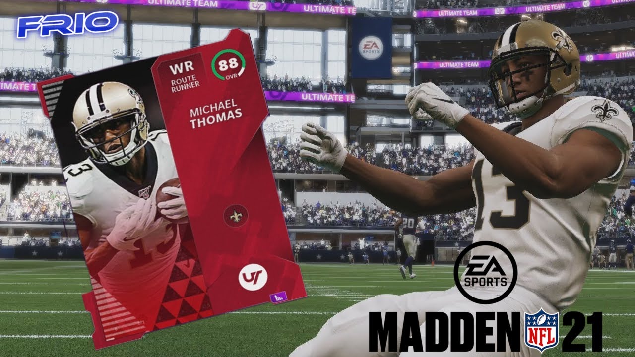 YOU CAN'T GUARD HIM IN THIS MADDEN EITHER! THE BEST RECEIVER MIKE THOMAS!| Madden 21 UT Gameplay #2