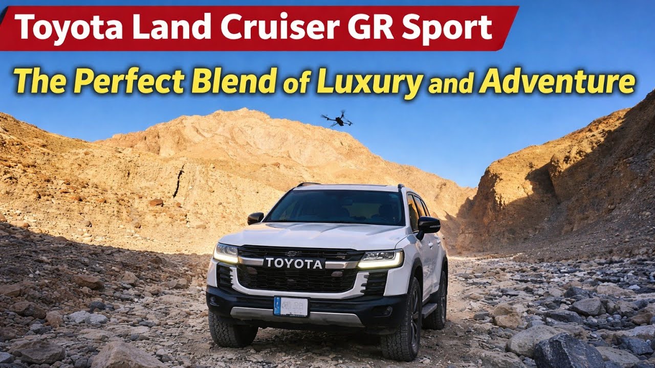 Toyota Land Cruiser GR Sport the Perfect Blend of Luxury and Adventure. #DangerousRoad. 