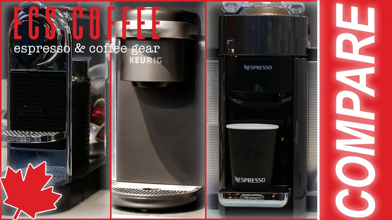 Nespresso OriginalLine vs. Nespresso VertuoLine vs. Keurig Machines | Latte, Espresso, & Coffee