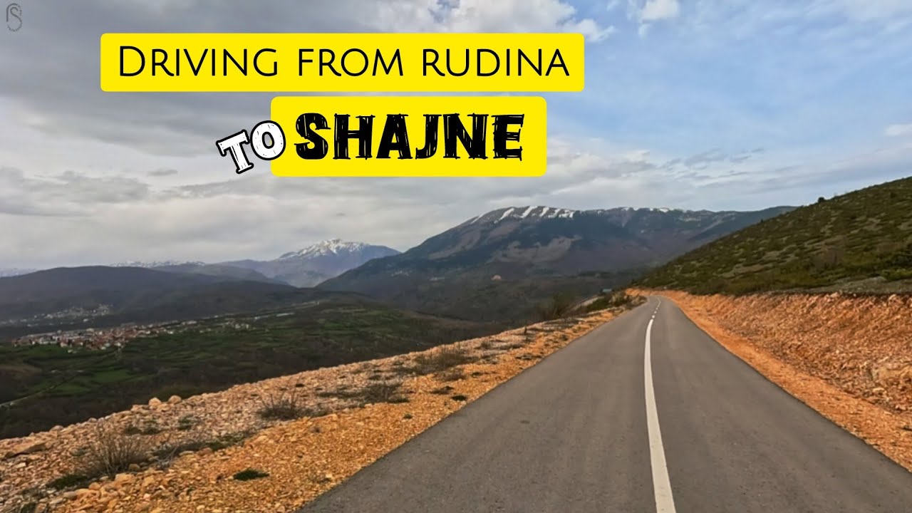 Driving in Kosovo 🇽🇰 from rudina to Shajne 4K | April 2025