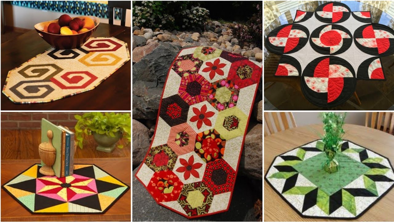 💞Amazing  and Classy quilted patchwork table toppers by pop up fashion 💕