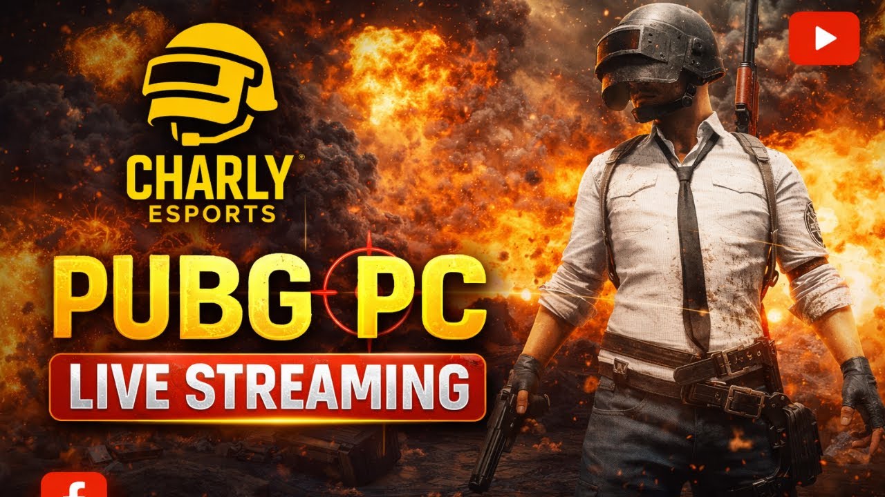 My BroadcaPUBG PC Live 🔥 Intense Squad Matches | Road to Chicken Dinner | CHARLY Esportsst