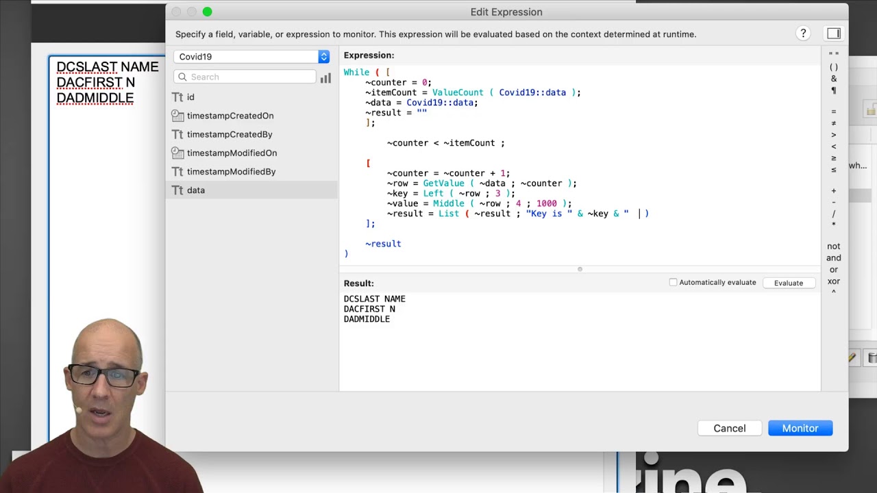 Изучаем FileMaker: Эпизод №7 — Изучаем функцию While