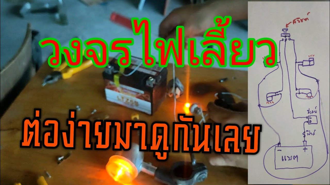 ต่อไฟเลี้ยว #มอไซค์ สายปั่นมือใหม่!