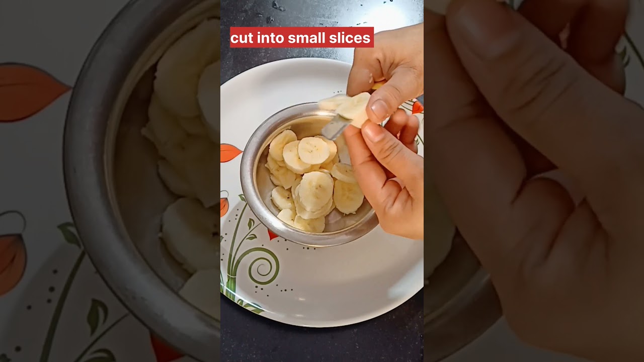 केळाचे शिकरण/kelyache Shikran/healthy banana recipe/#shorts #youtubeshorts