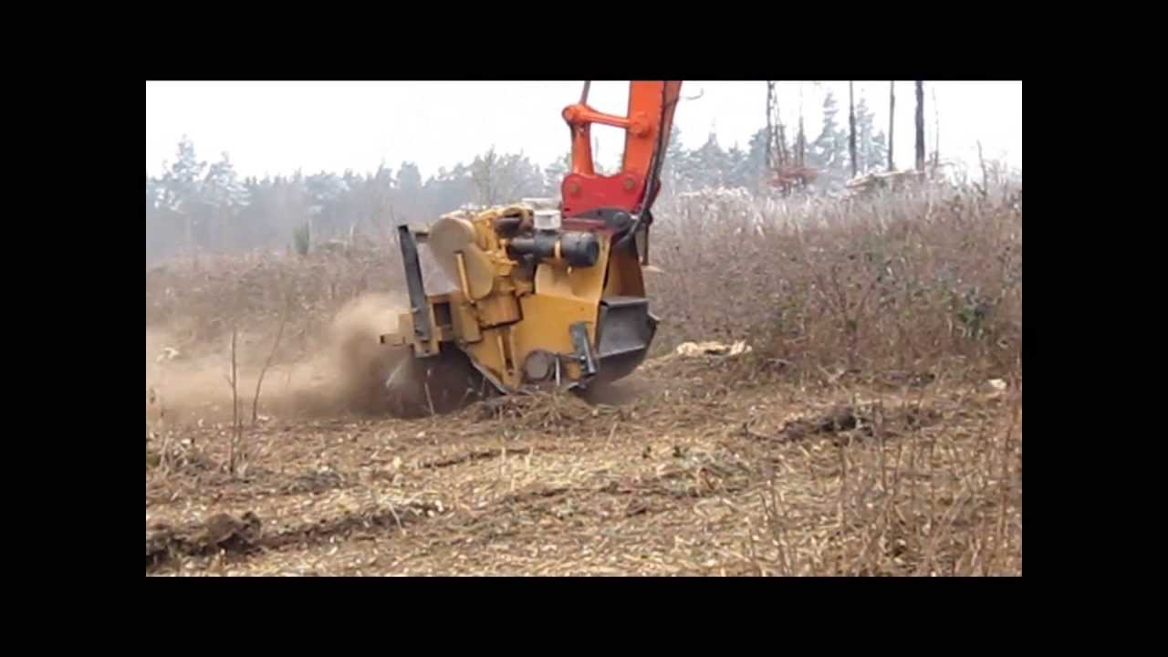 Bagger mulcher Forstmulcher / mk-forst.de