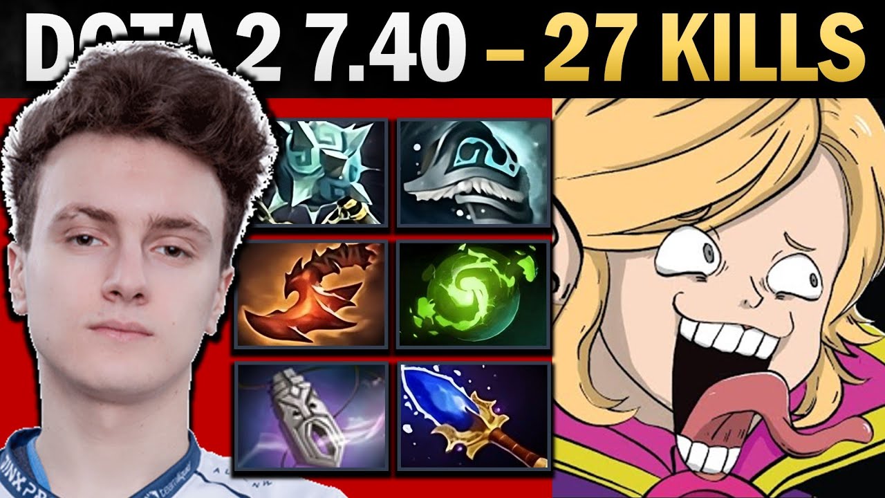 Invoker Pro Mid with 27 Kills and Overwhelming Blink - Gameplay Dota