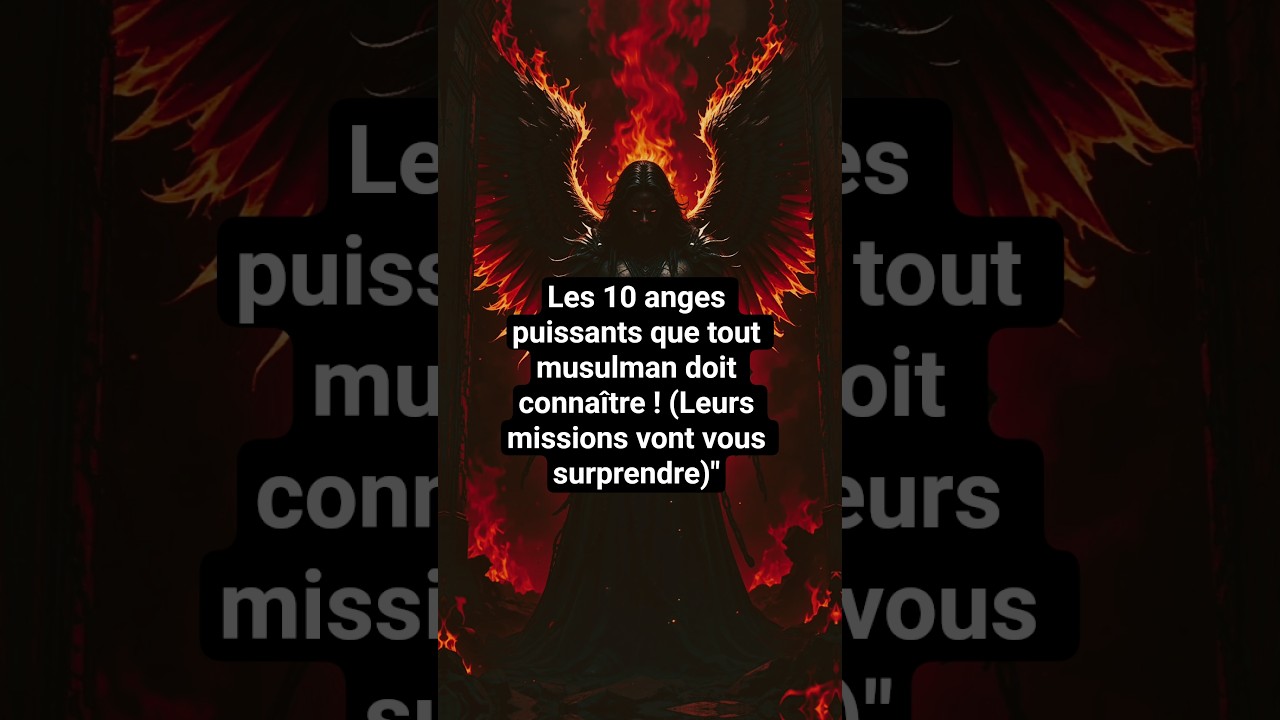 Les 10 anges puissants que tout musulman doit conna&icirc;tre ! AngesEnIslam#Lumi&egrave;reDeLislam