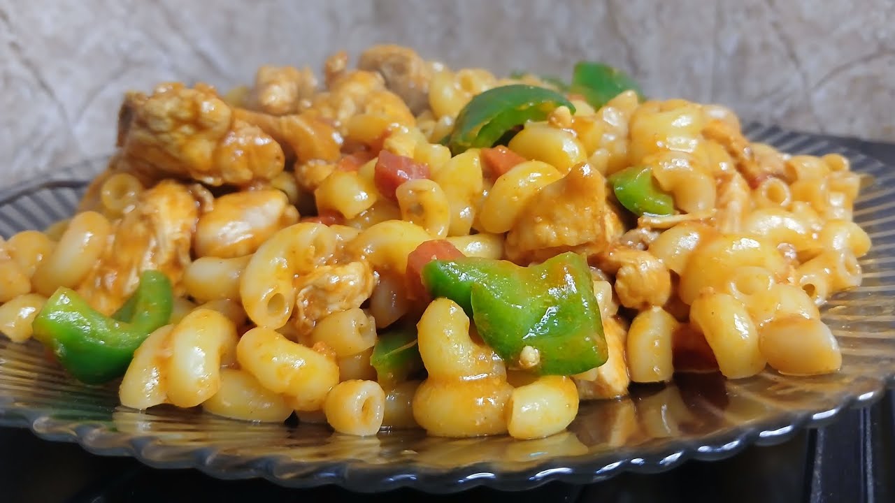 Chicken macaroni recipe ✨ @cookingwithnagriskhokhar2566