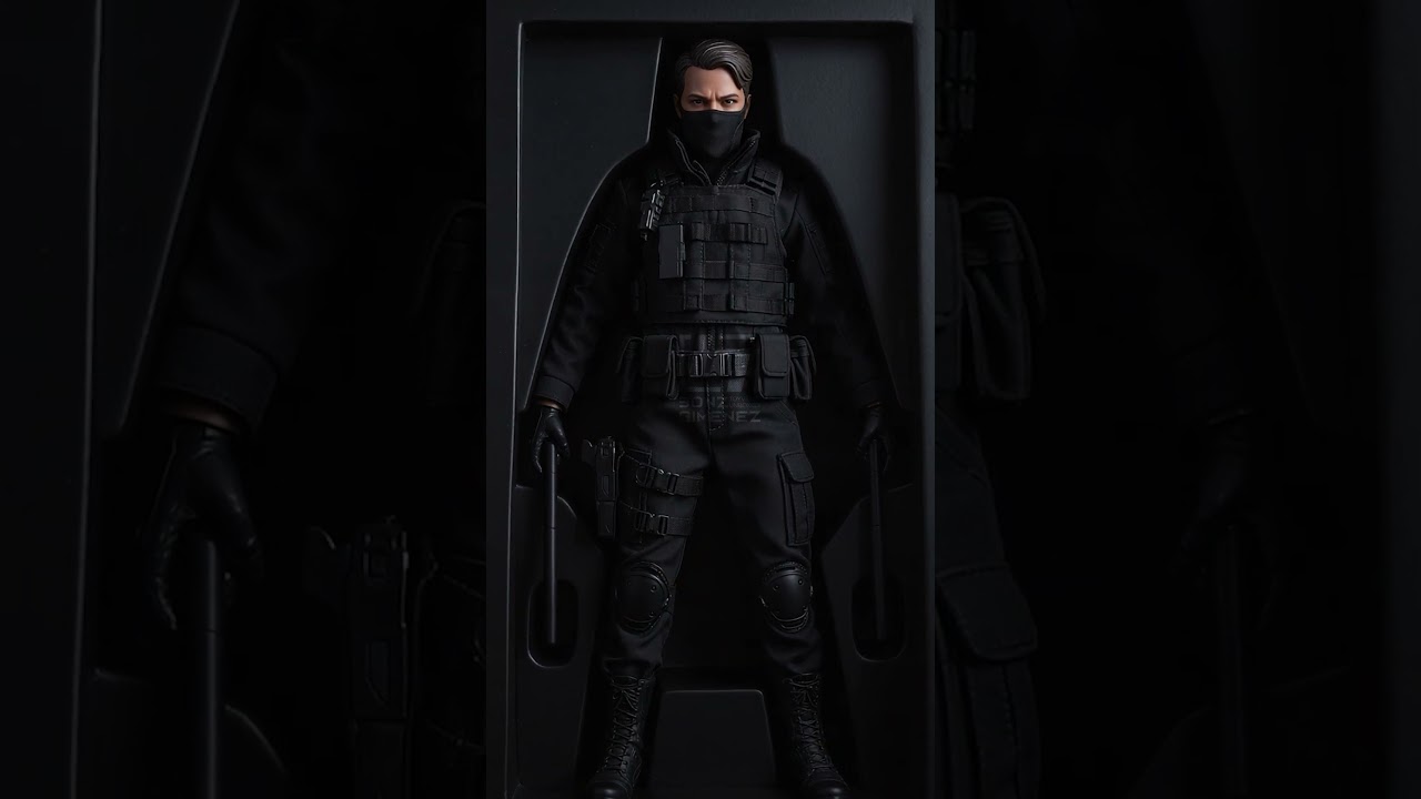 Unboxing the Ultimate Black Ninja Action Figure | Stealth Warrior Collectible Review!