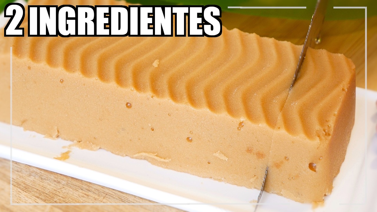 El POSTRE más DELICIOSO y FÁCIL SIN AZÚCAR y Sin Horno con solo 2 ingredientes! 🍏✨ (Manzana) # 1039