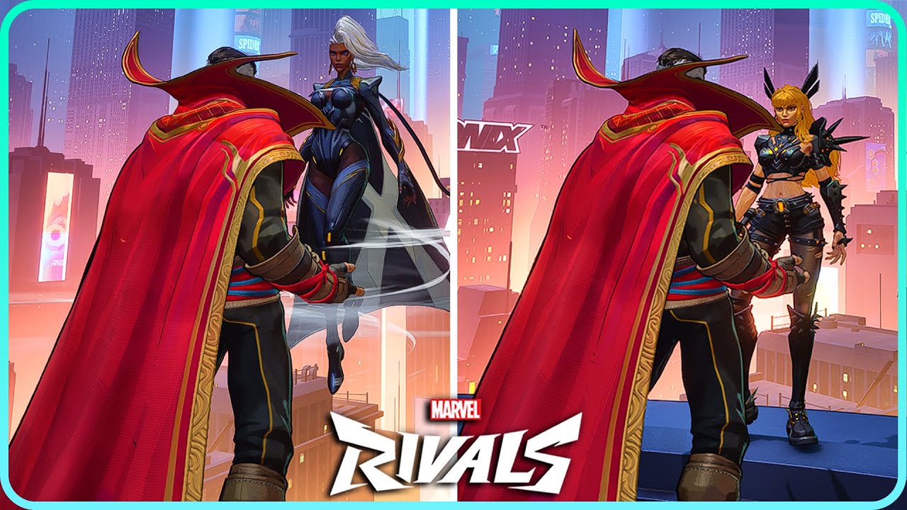 Все уникальные взаимодействия Доктора Стрэнджа и убийства героев Marvel Rivals