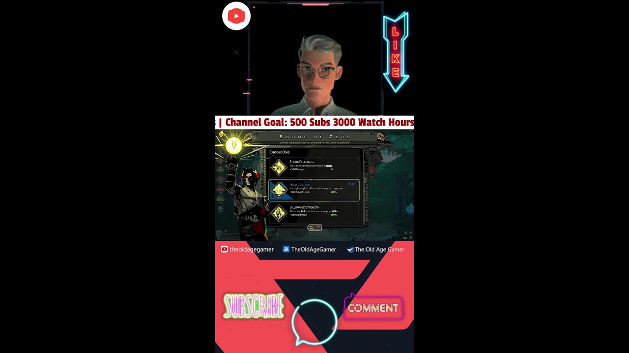 V 🔴LIVE | Watch The Old Age Gamer Play Hades Morning Session 22.02.2026