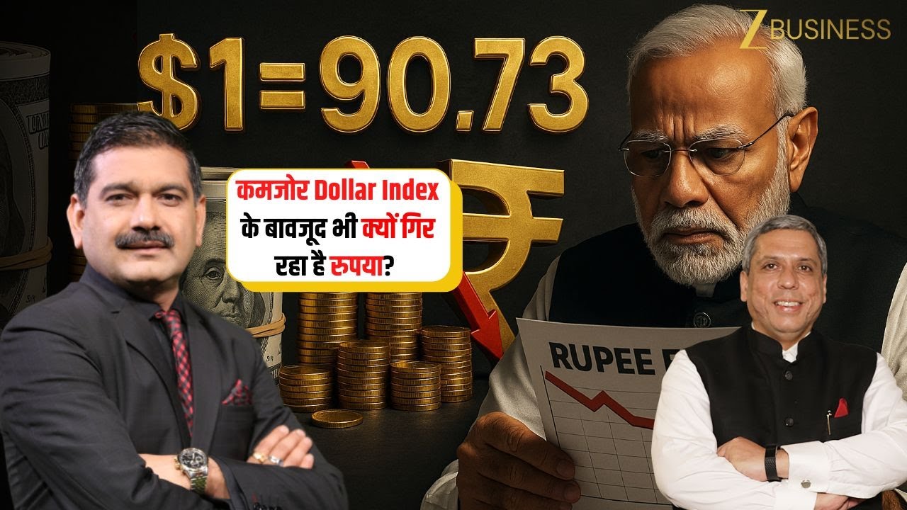 Why Rupee Is Falling Despite Weak Dollar Index Explained by Ajay Bagga | Anil Singhvi