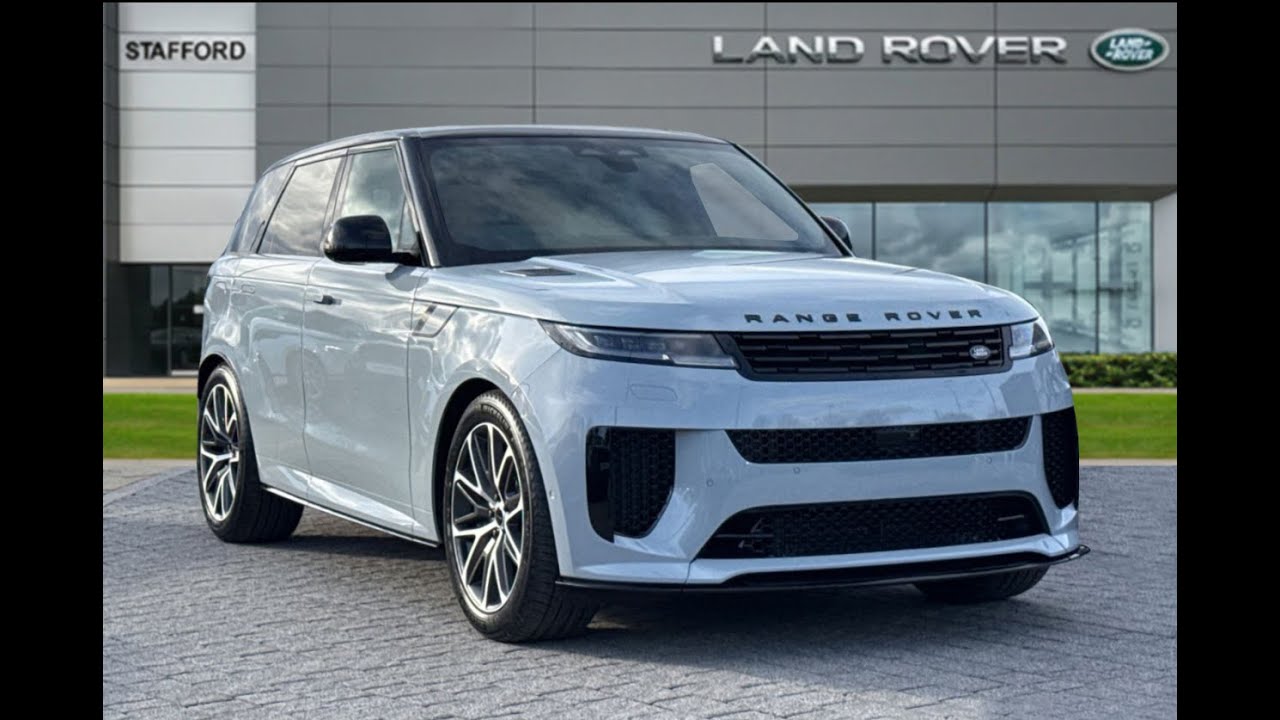 New Range Rover Sport 4.4P V8 MHEV SV in Arroios Grey I Stafford Land Rover