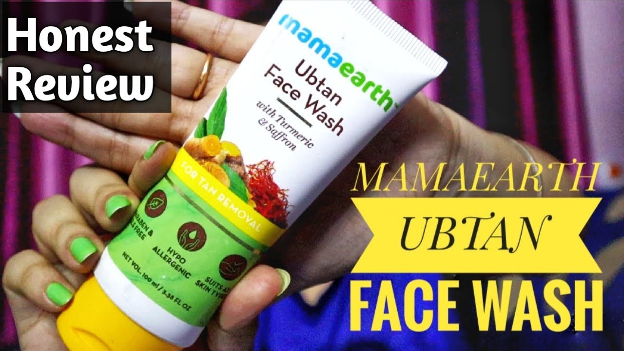 MAMAEARTH UBTAN FACE WASH | Honest Review | Bengali Vlog |