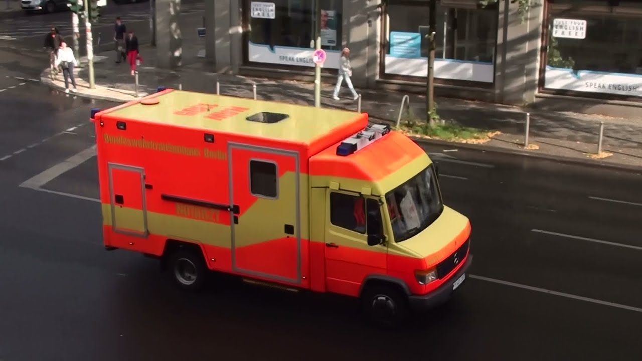 3 x NAW + 2 x RTW BWK Berlin (Zusammenschnnitt)