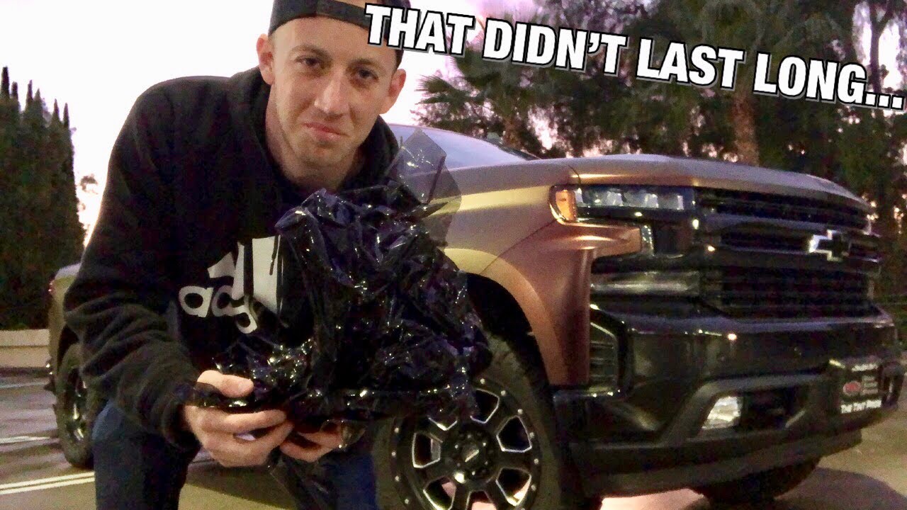 Had To Remove My 35% Windshield Tint