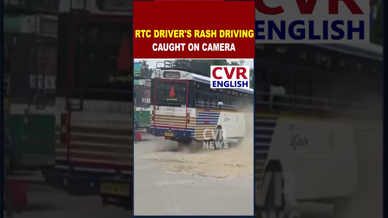 RTC Driver's Reckless Driving Raises Safety Concerns | CVR ENGLISH